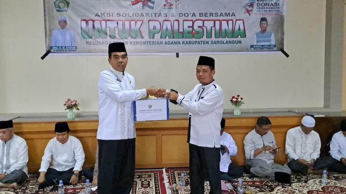 Doa Bersama Dan Penggalangan Donasi Untuk  Palestina.