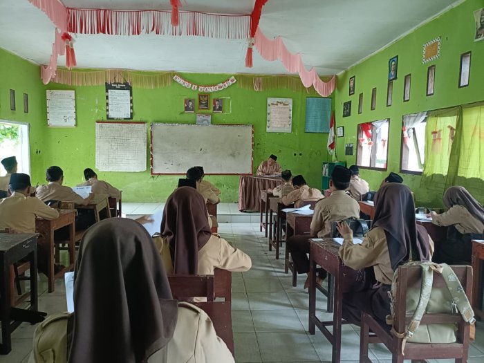 Asesmen Akhir Semester Genap Digelar di MTsN 3 Sarolangun