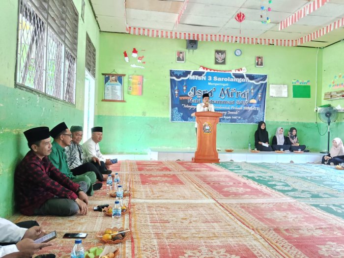 Peringatan Isra Miraj Nabi Muhammad  Saw 1447H. / TAHUN 2026  M Ts N 3 Sarolangun